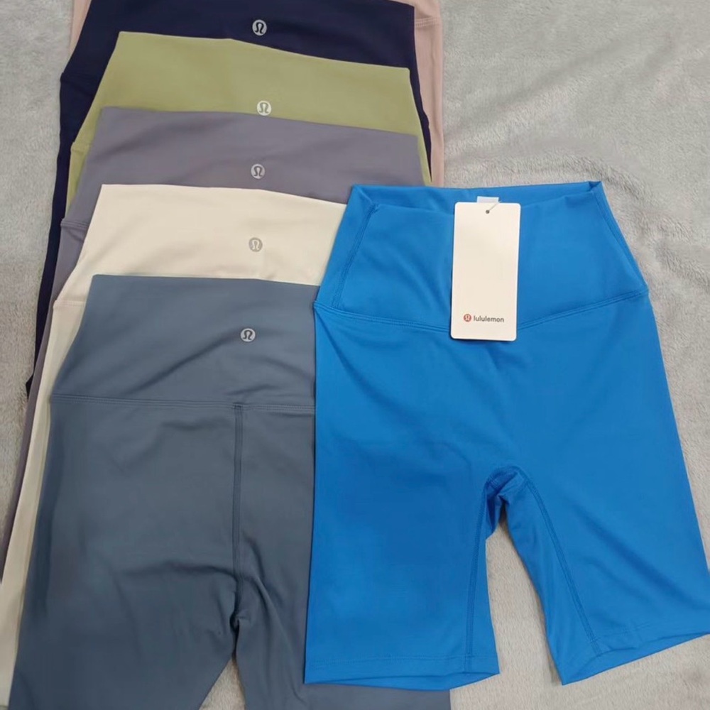 lululemon athletica Women's Athletic Shorts - Blue, Gray, Green, Beige